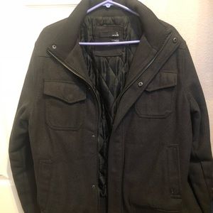 Dark grey bomber jacket